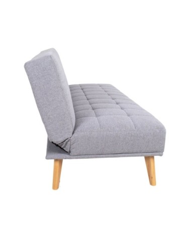 Canapé convertible style scandinave en tissu