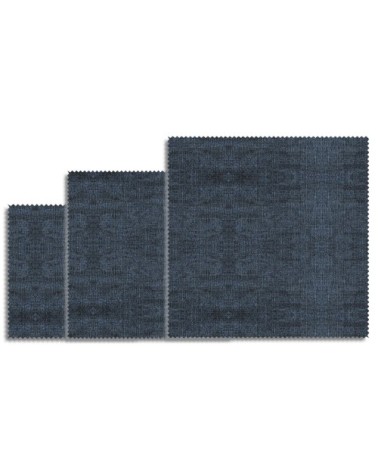 Set de 3 feuilles emballage alimentaire rainurées