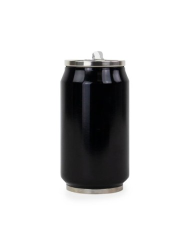 Canette isotherme 280 ml noir brillant