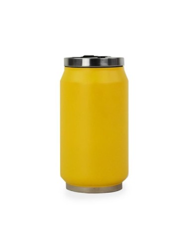 Canette  fluo isotherme 280 ml coloris jaune