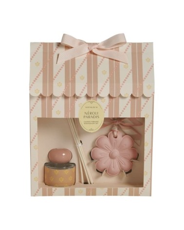 Coffret diffuseur de parfum 40 ml et décor