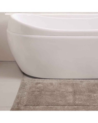 Tapis doux & épais de bain ou d'intérieur Sable 50x80 cm