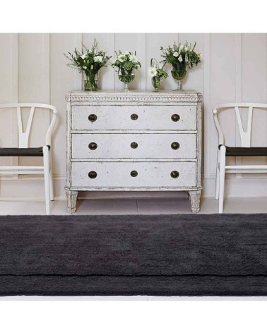 Tapis doux & épais de bain ou d'intérieur Anthracite 50x80 cm