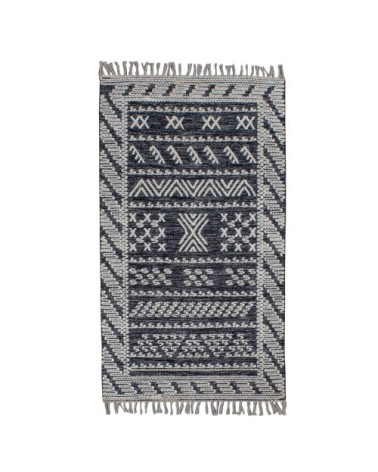 Tapis en laine et coton 90 x 150cm