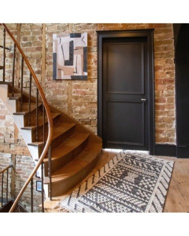 Tapis en laine et coton 90 x 150cm