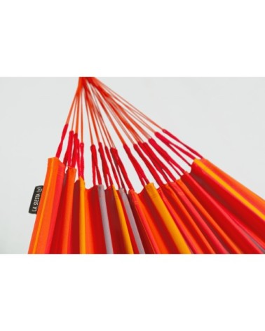 Hamac classique kingsize en tissu orange