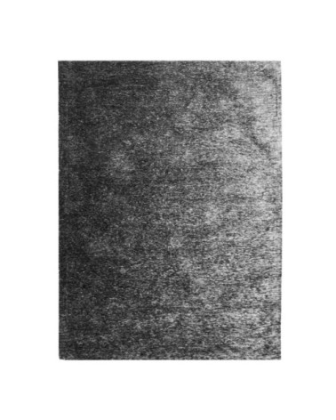 Tapis texturé vintage noir cendré 160x230