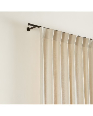 Rideau à galon fronceur 200x275 cm Sable