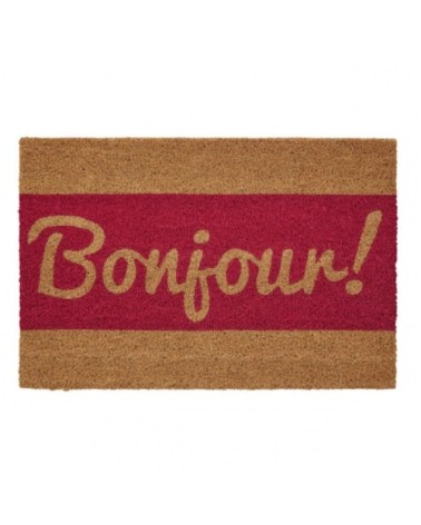 Paillasson coco bonjour 60x40cm