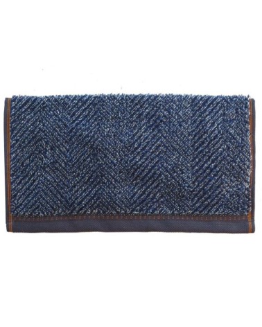 Lot de 3 serviettes invité 550gr/m²  denim 30x50 cm