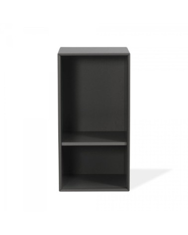 Petite étagère murale 2 niches gris