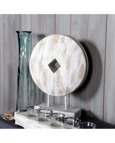 Statuette h 40 cm  blanc 30x9x40 cm