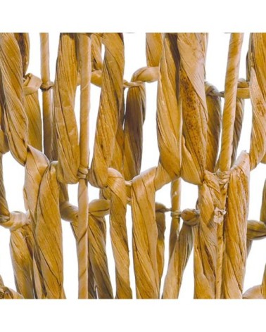 Photophore en jacinthe d'eau  naturel 23X23X26 cm