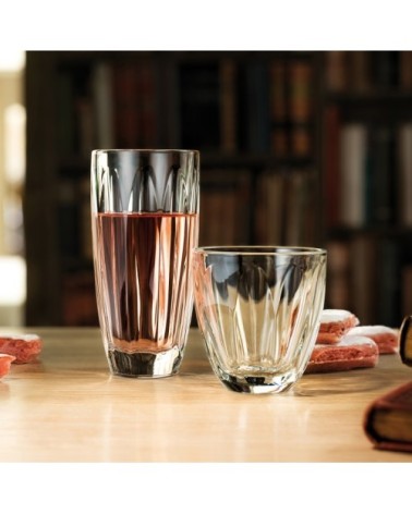 Verre à eau  en verre transparent - lot de 6