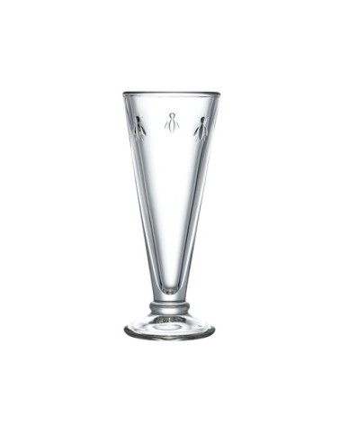 Flûtes et coupes  en verre transparent - lot de 6