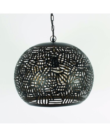 Suspension en métal noir