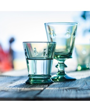 Verre à eau  en verre Emeraude - lot de 6