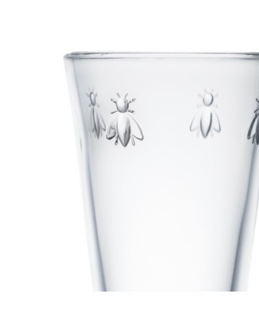 Long Drink  en verre transparent - lot de 6