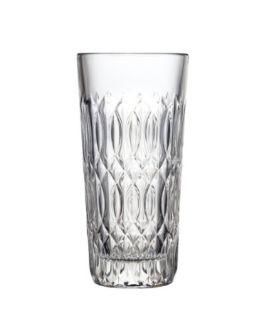 Long Drink  en verre transparent - lot de 6