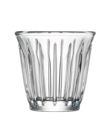 Tasse  en verre transparent - lot de 6