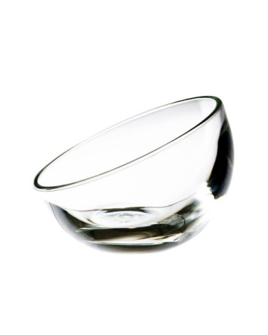 Coupe basse  en verre transparent - lot de 6