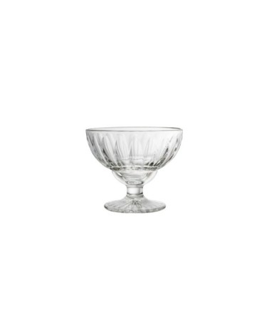 Coupe haute  en verre transparent - lot de 6