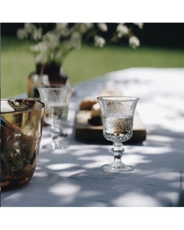 Verre à eau  en verre transparent - lot de 6