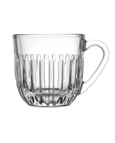 Tasse  en verre transparent - lot de 6