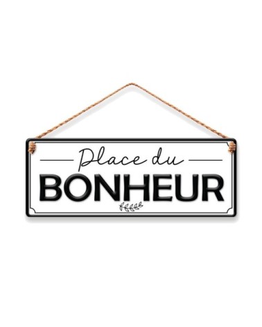 Plaque à suspendre relief 40x15cm