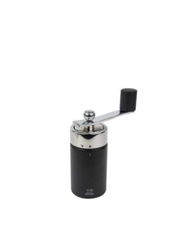 Moulin à muscade manuel en bois noir mat H16cm