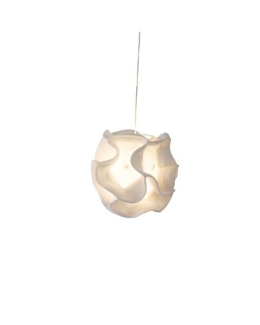 Suspension fabriquée à la main en zipper ivoire D38