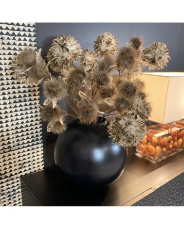 Set de 3 fleurs en plumes de canard