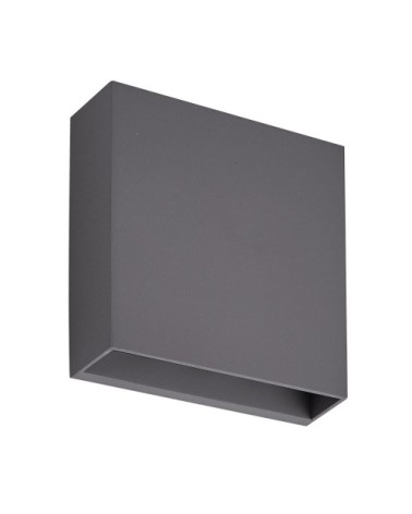 Applique exterieur led en plastique noir
