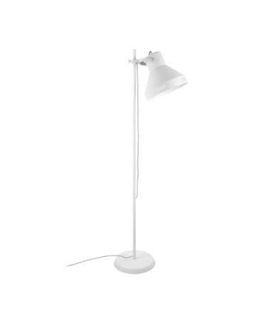 Lampadaire en métal blanc