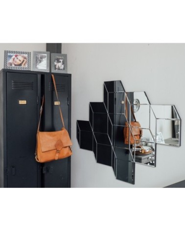 Miroir sans contour design cube 95x121cm