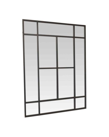 Miroir fenêtre en métal 140x100cm