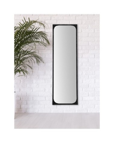 Miroir industriel rectangulaire avec rivets 40x140cm