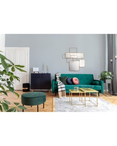 Miroir rectangulaire art déco 91x89cm