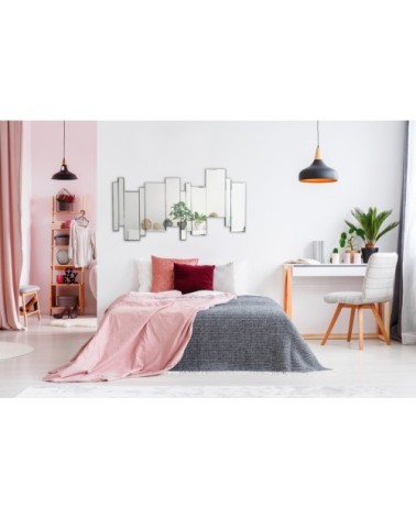 Miroir sans contour barres décalées 70x140cm