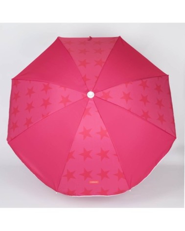 Grand Parasol Polyester 210x160cm Fuchsia