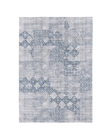 Tapis décoratif en coton impression digital dessin dégradé 120x170 cm