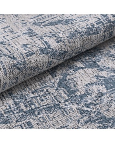 Tapis décoratif en coton impression digital dessin dégradé 120x170 cm