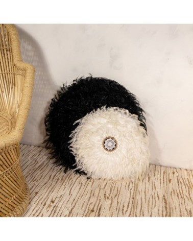 Décoration en plumes jujuhat naturelles et coquillages D40