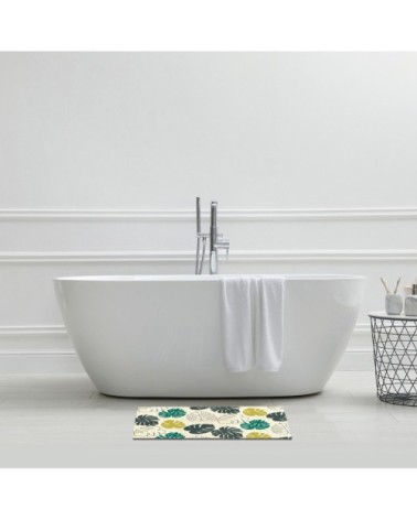 Tapis de bain en coton imprimé 50x70cm