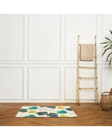 Tapis de bain en coton imprimé 50x70cm