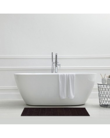 Tapis de bain en coton uni tonka 60x120cm