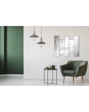Miroir rectangle en 5 parties 85x65cm