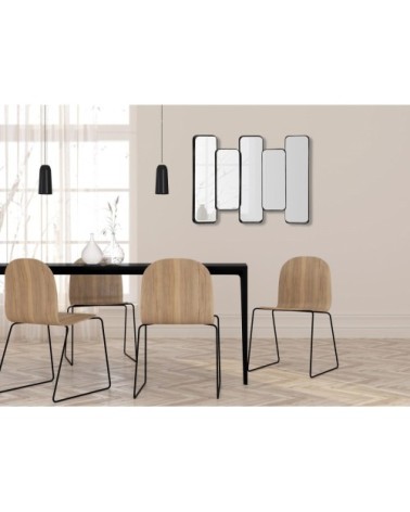 Miroir rectangle en 5 parties 85x65cm