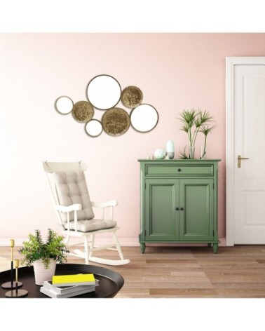 Plaque multi miroirs effet sequin 100x60cm