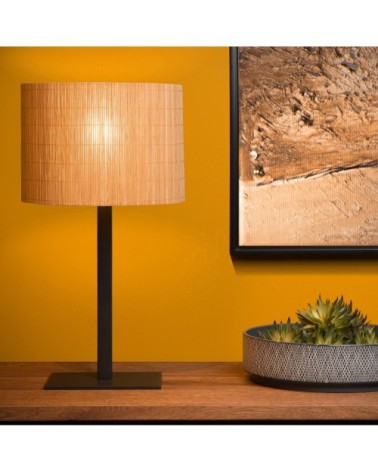 Lampe de table en bois